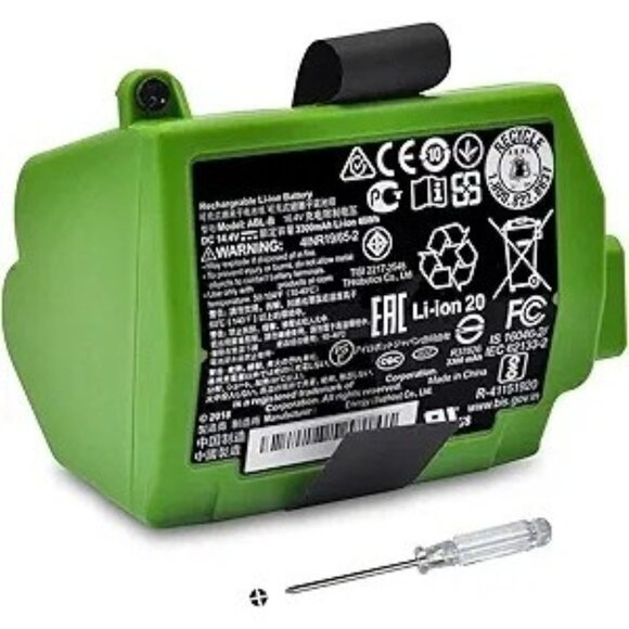 ABL-B Battery for Robot Roomba S9 S9+ 4INR19/65-2 14.4V 48WH 3300MAh NIB - Picture 1 of 7